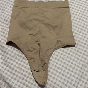 High-Waisted Tan Shapewear